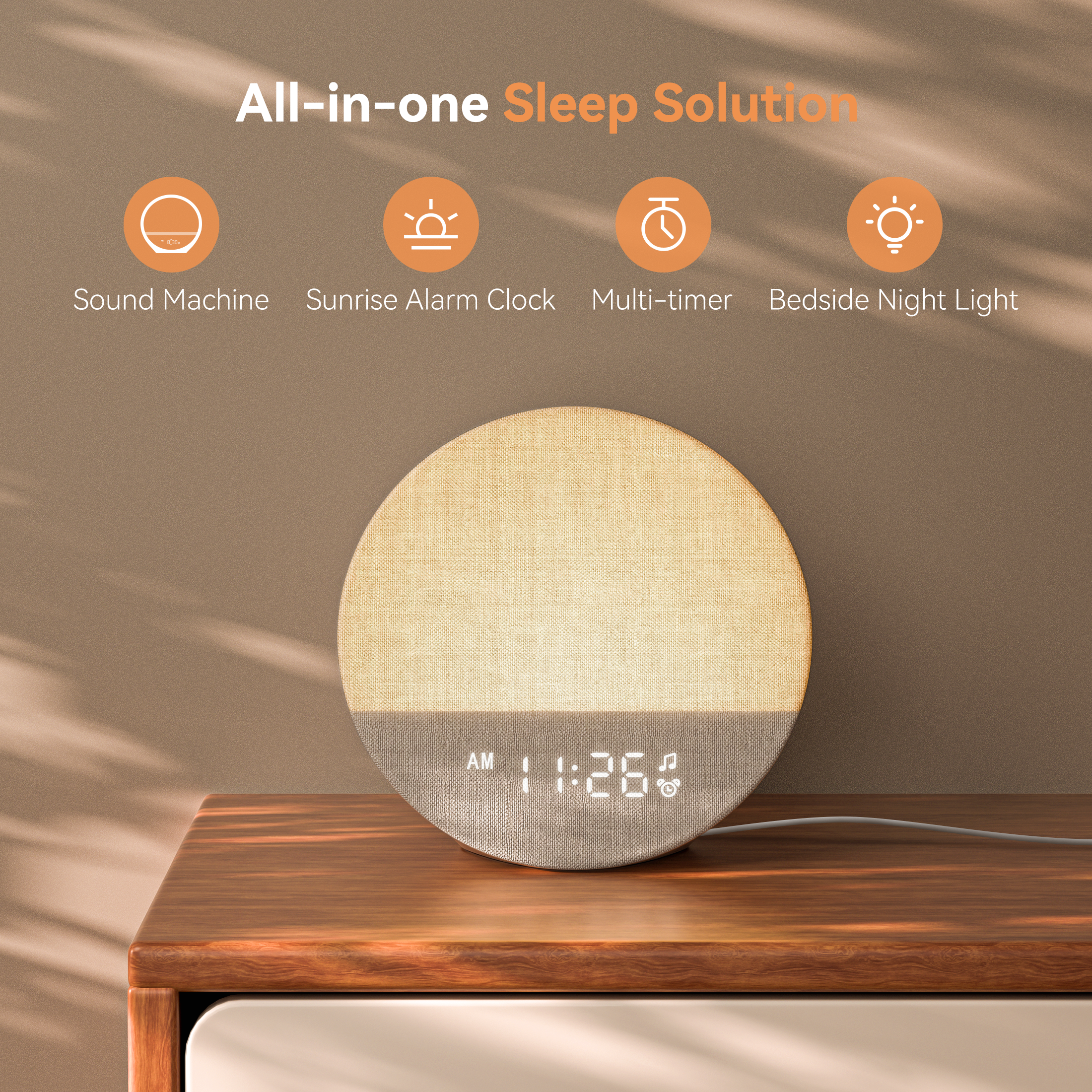 Sunrise 1 | Premium Sunrise Sleep & Wake Clock