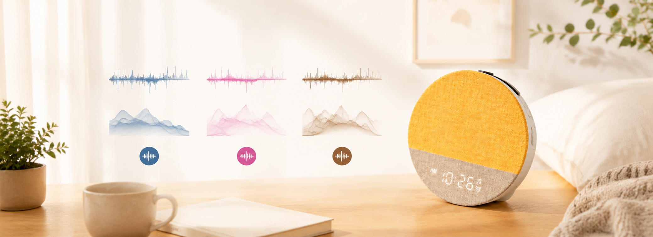 The Science Behind Sleep & Sound: How White, Pink, and Brown Noise Affect Your Rest