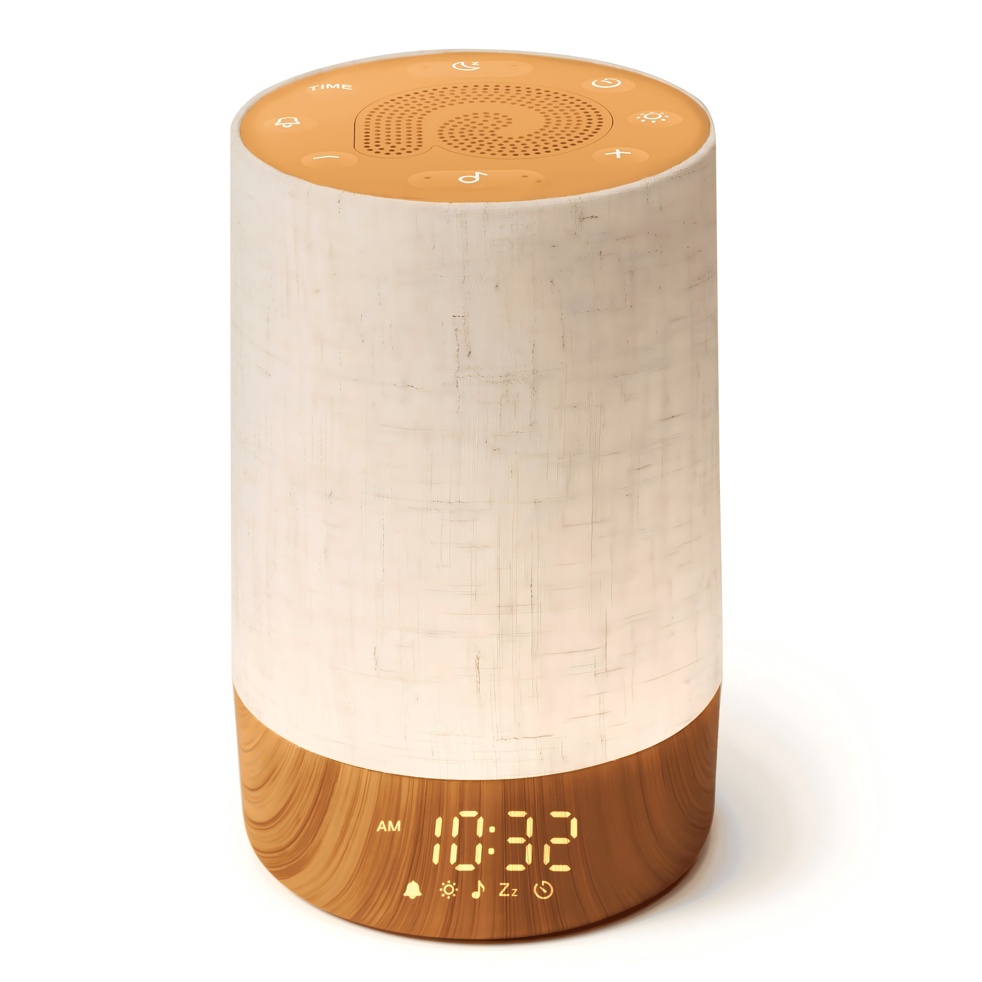 Dreamegg Sunrise Alarm Clock,White Noise Sound Machine with Dimmable Night Light,29 Soothing Sounds, Natural Wake-Up Light for Kids Adults